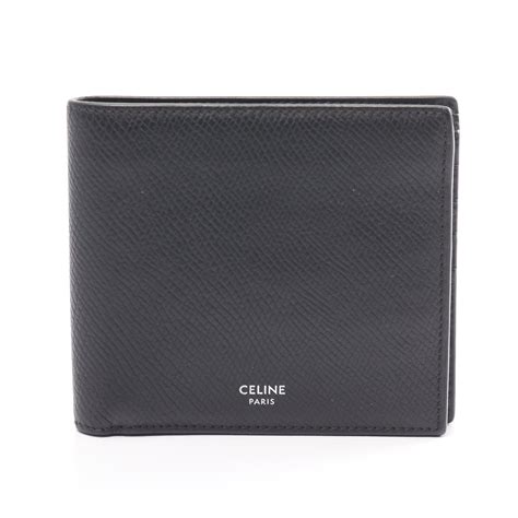 celine dion black wallet|celine bifold wallet.